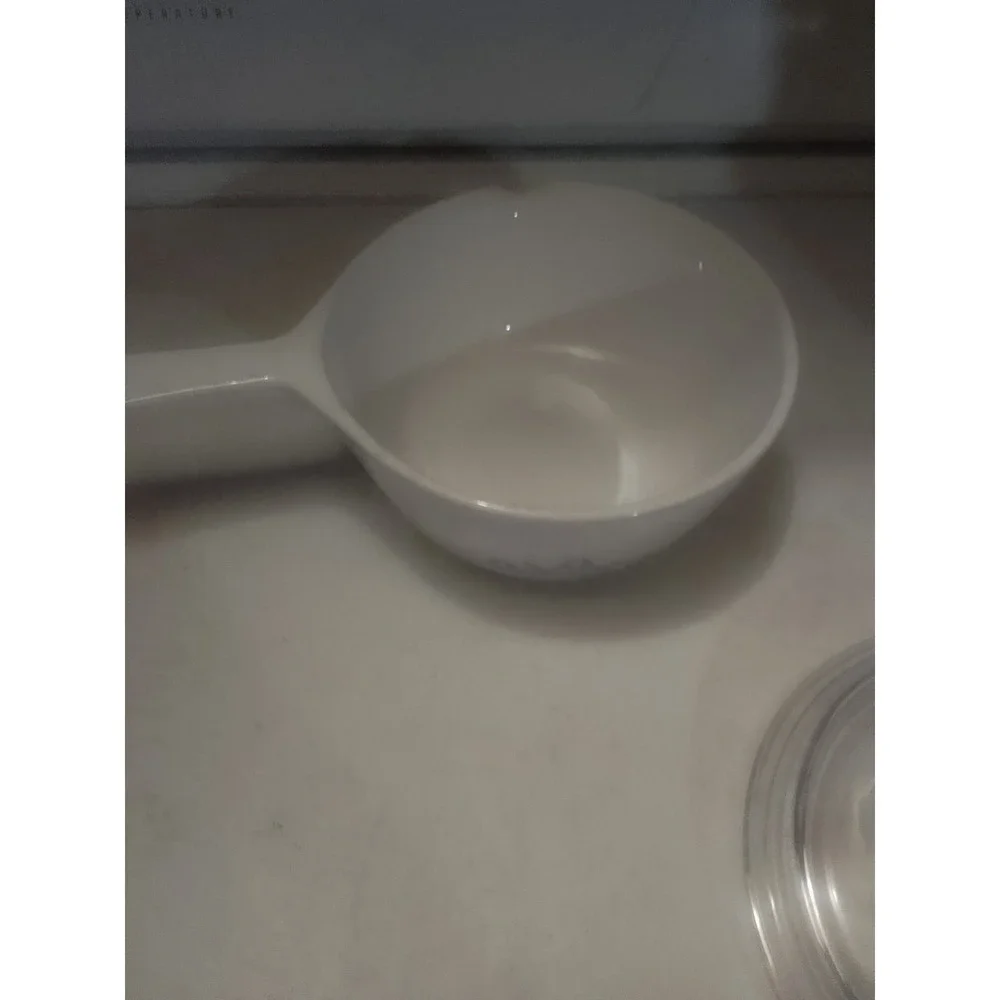VTG 1966's Corelle Corning Ware Blue Corn Flowe 2-1/2 Cup USA Saucepan W/Lid...